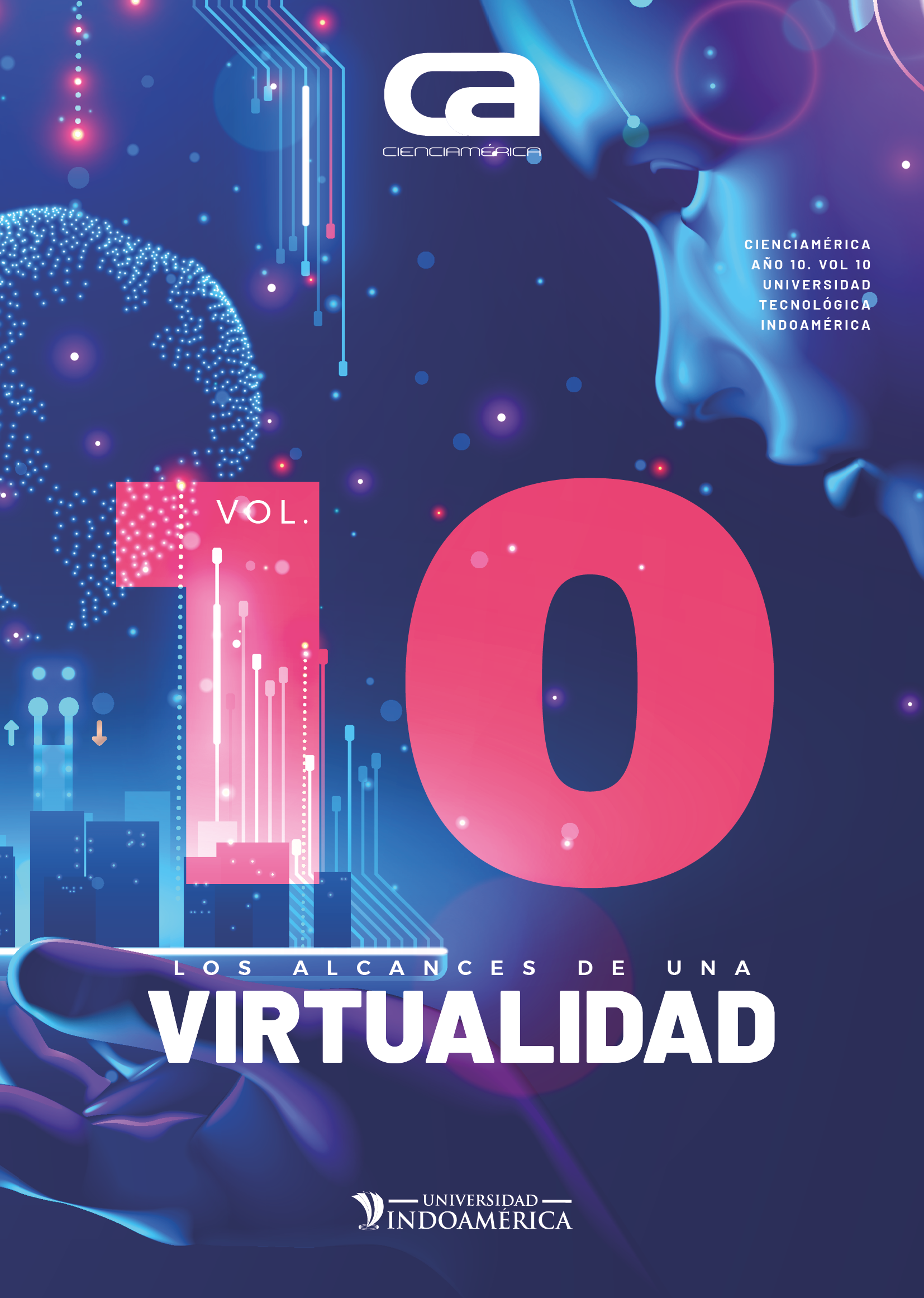 Portada CienciAmérica Volumen 10 año 2021