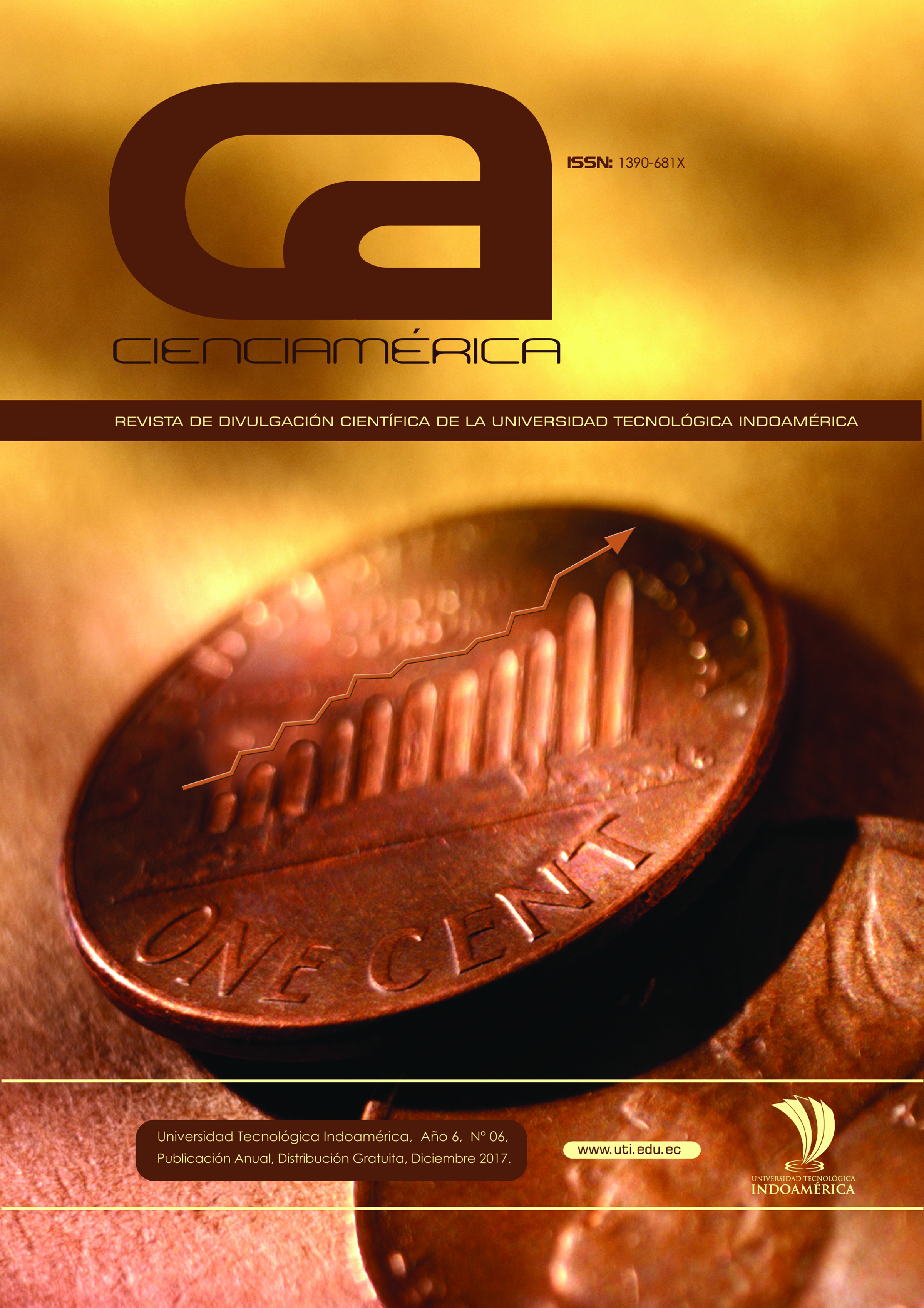 Portada Revista CienciAmérica 2017